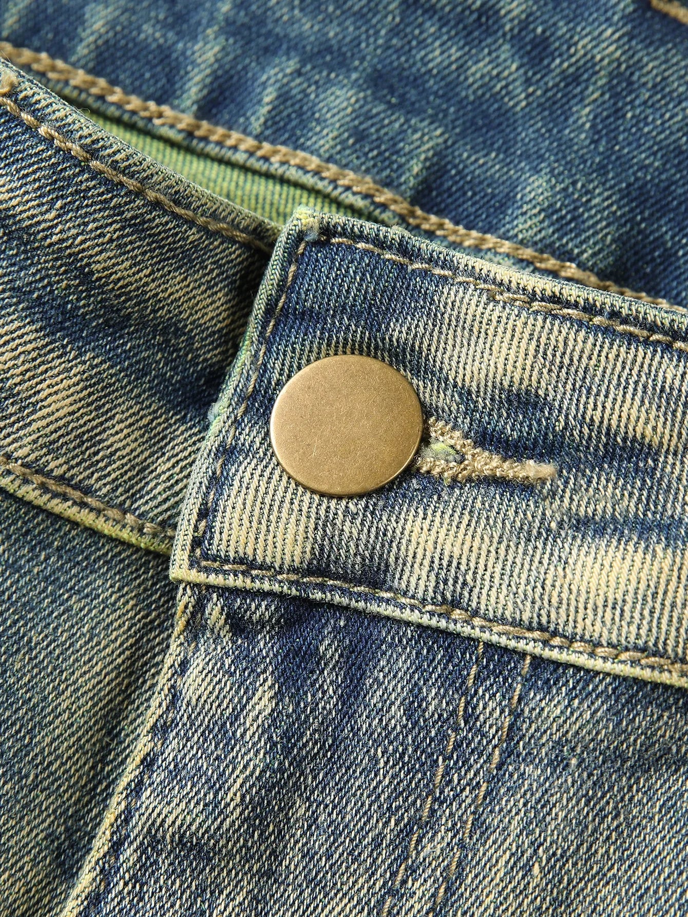 2025 New Men Ripped Stacked Jeans Distressed Slim Fit Skinny Straight Leg Jeans Fashion Hip Hop Denim Pants Casual Streetwear