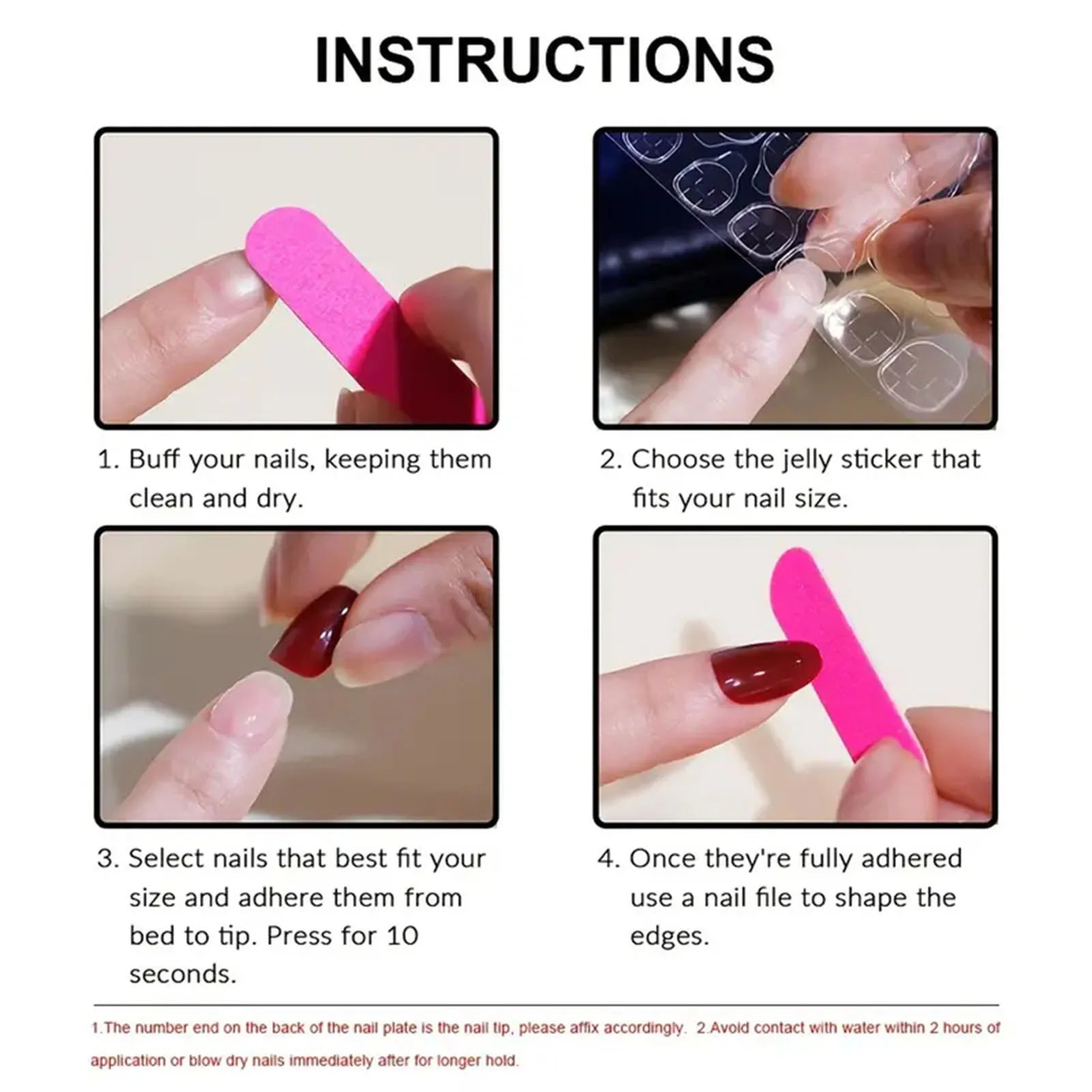 24pcs French Press on Nails Full Flower Design Sweet Korean Style False Nails Wearable European Duckbill Shaped Fake Nail Tips